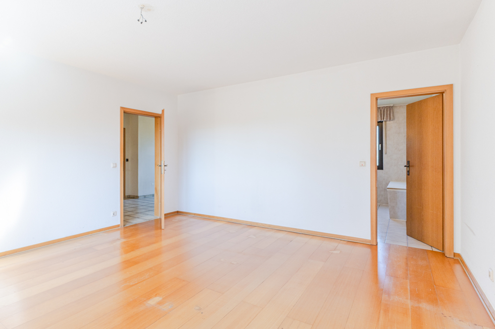 Teilansicht Schlafzimmer