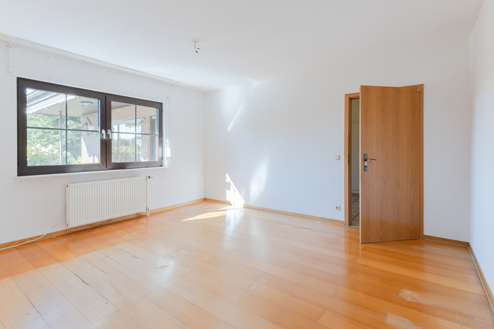 Teilansicht Schlafzimmer