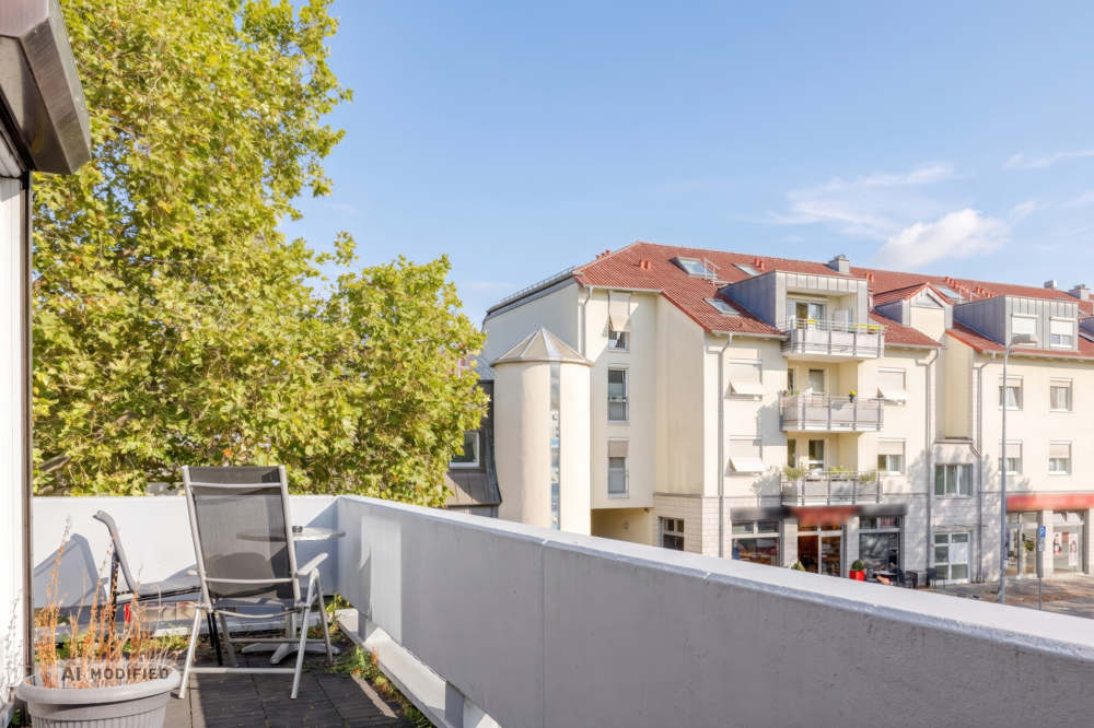 Teilansicht Balkon